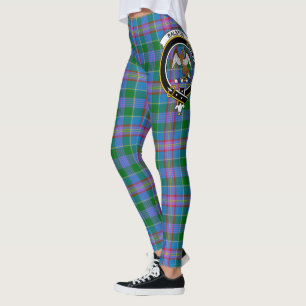 Scotstee Clan Ralston Crest Tartan Women Leggings