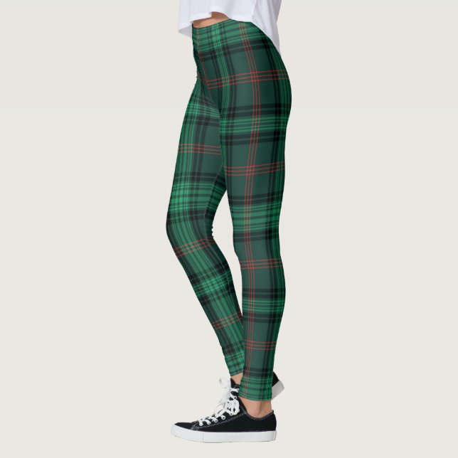 Scotstee Clan Ross Hunting Modern Tartan Women Leggings (Left)