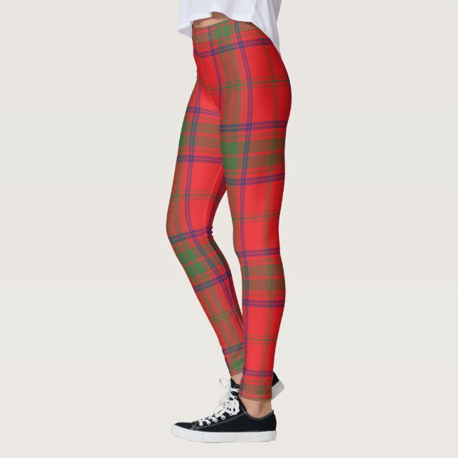 Scotstee Clan Ross Tartan Women Leggings (Left)