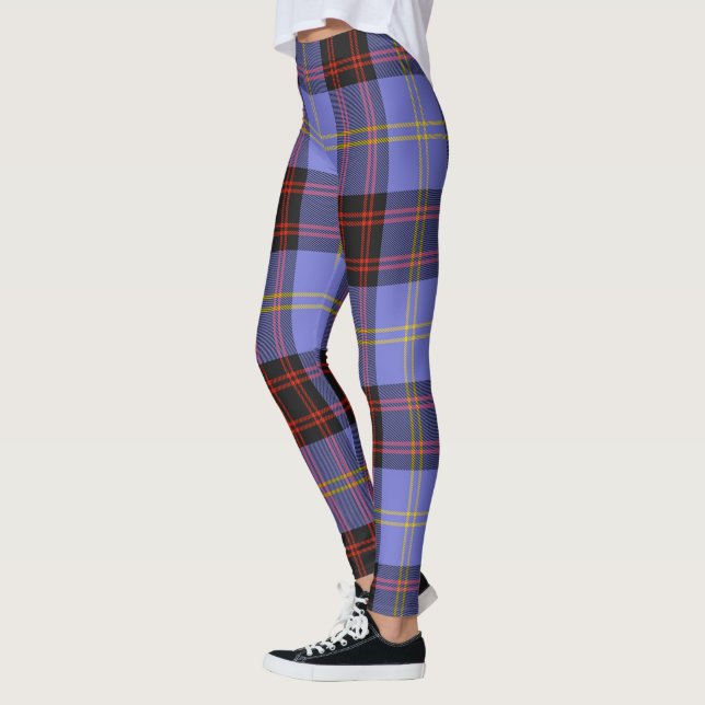 Scotstee Clan Rutherford Tartan Women Leggings (Left)