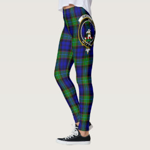 Scotstee Clan Sempill Crest Tartan Women Leggings
