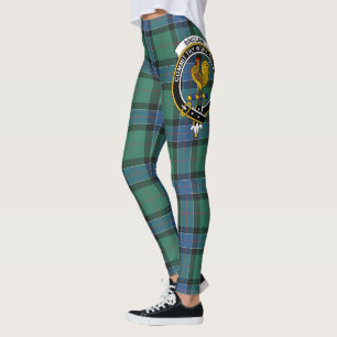 Scotstee Clan Sinclair Hunting Ancient Crest Tarta Leggings