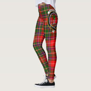 Scotstee Clan Somerville Crest Tartan Women Leggings