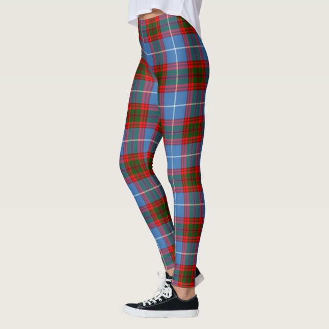 Scotstee Clan Spalding Tartan Women Leggings (Left)