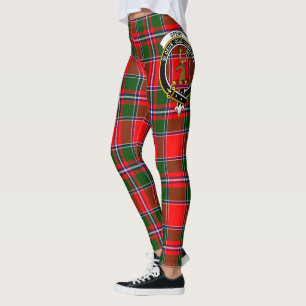 Scotstee Clan Spens Crest Tartan Women Leggings