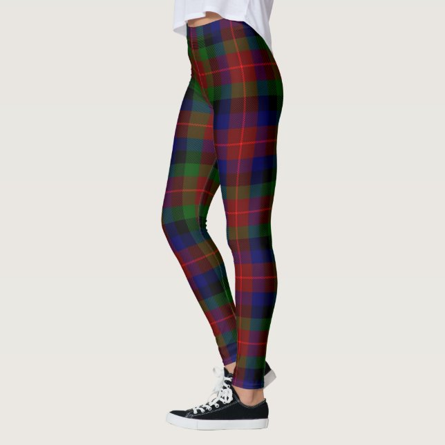 Scotstee Clan Tennant Tartan Women Leggings (Left)