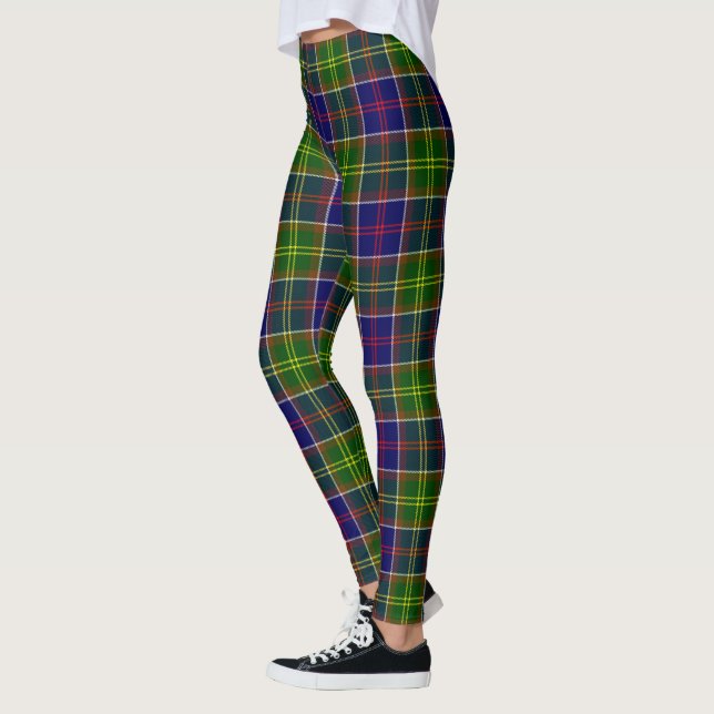 Scotstee Clan Whitefoord Tartan Women Leggings (Left)