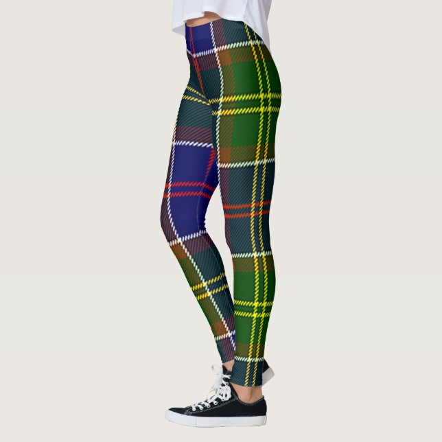 Scotstee Clan Whitelaw Modern Tartan Women Legging (Left)