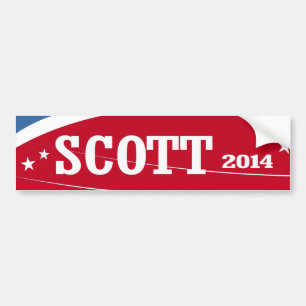 SCOTT 2014 BUMPER STICKER