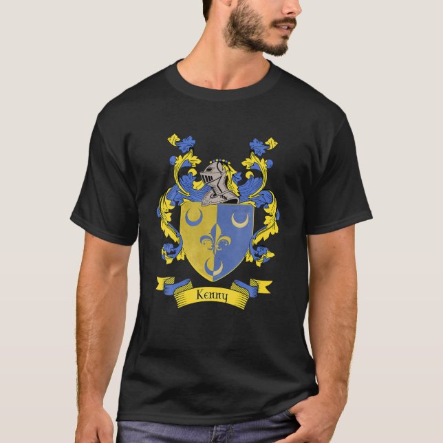 Scott Clan Scottish Name Coat Of Arms Tartan T-Shirt (Front)