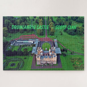 Scott Clan's Drumlanrig Castle Challenging  Jigsaw Puzzle