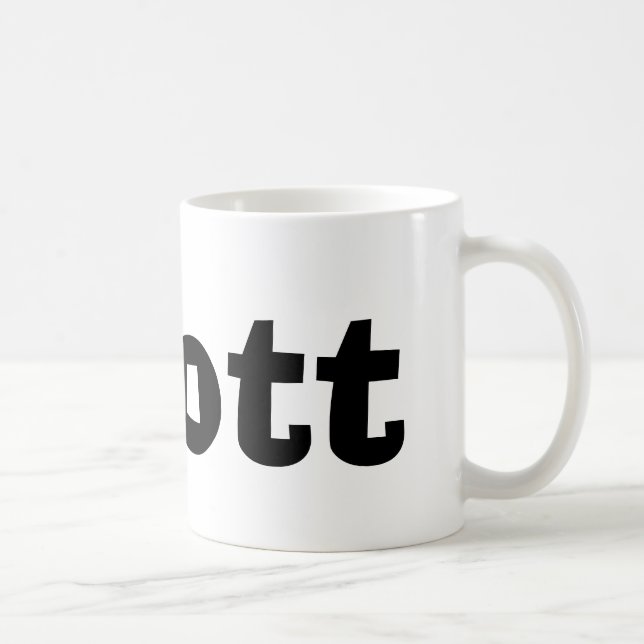 Scott Coffee Mug (Right)