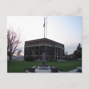 Scott County Courthouse Postcard