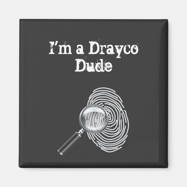 Scott Drayco Mystery Series fans Magnet (Front)