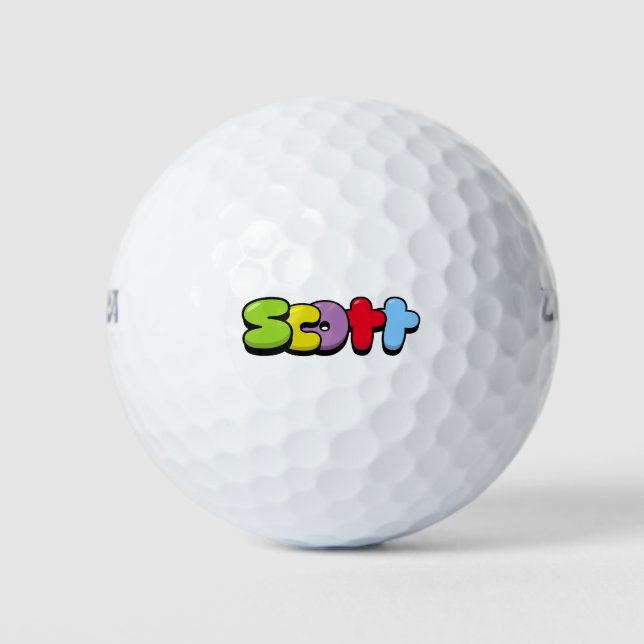 Scott Golf Balls (Front)