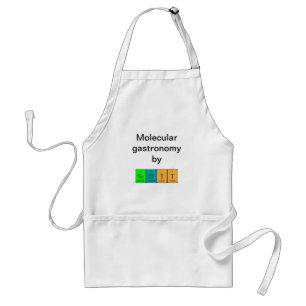 Scott periodic table name apron