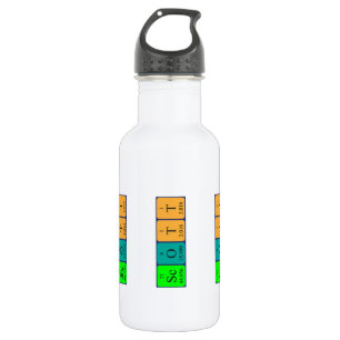 Scott periodic table name water bottle