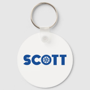 Scott Petrol Head Key Ring