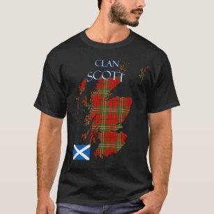 Scott Scottish Clan Tartan Scotland T-Shirt