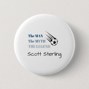 Scott Sterling T Shirt Studio C Soccer Goalie Fan 6 Cm Round Badge