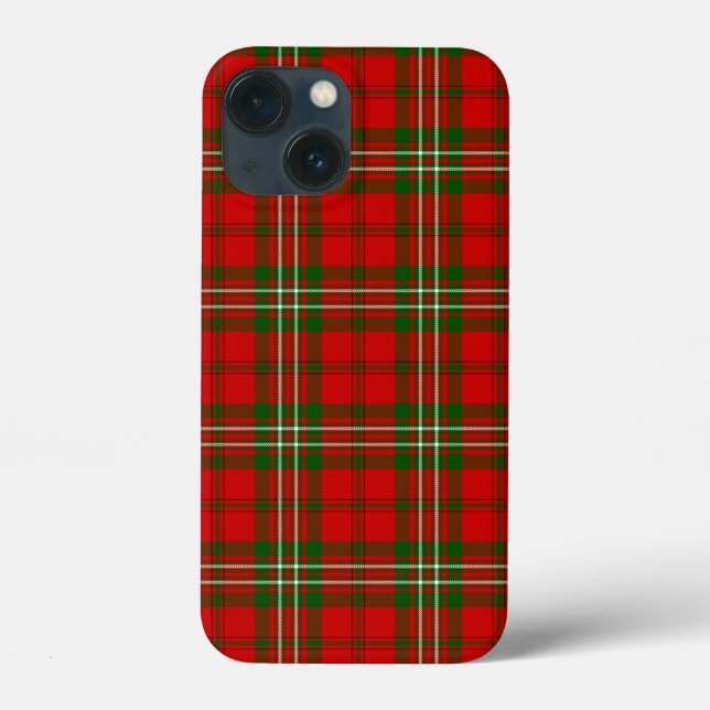 Scott tartan red green plaid Case-Mate iPhone case (Back)