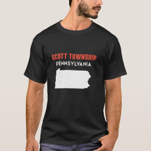 Scott township Pennsylvania USA State America Trav T-Shirt