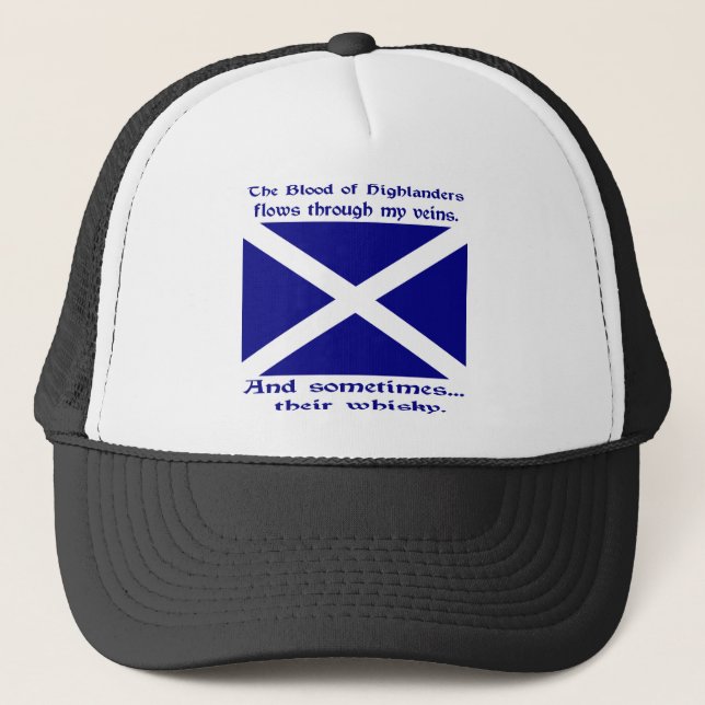 Scott Whisky St. Andrew Trucker Hat (Front)