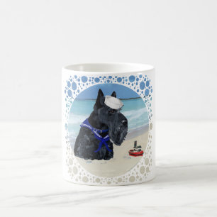Scottie at the Beach Coffee Mug