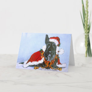 Scottie Claus Holiday Card