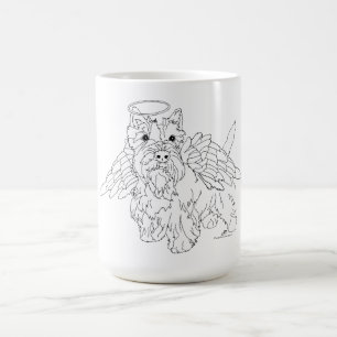 Scottie Dog Angel Coffee Mug
