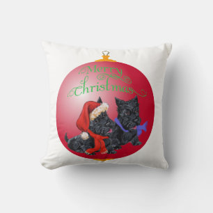 Scottie Dog Ornament Cushion