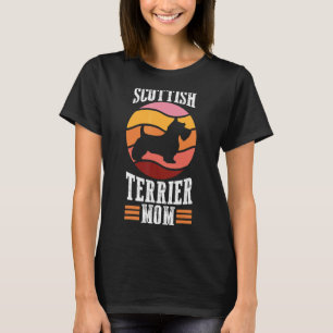 Scottie Dog Owner Pet Retro Scottish Terrier M T-Shirt