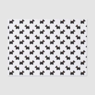 Scottie Dog Pattern Tissue Paper