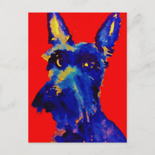 Scottie Dog Postcard