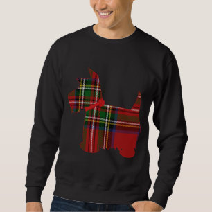 Scottie Dog Scottish Terrier Royal Stewart Tartan  Sweatshirt