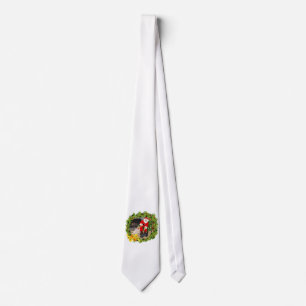 Scottie Dogs at Christmastime Tie