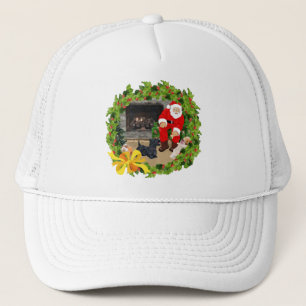Scottie Dogs at Christmastime Trucker Hat