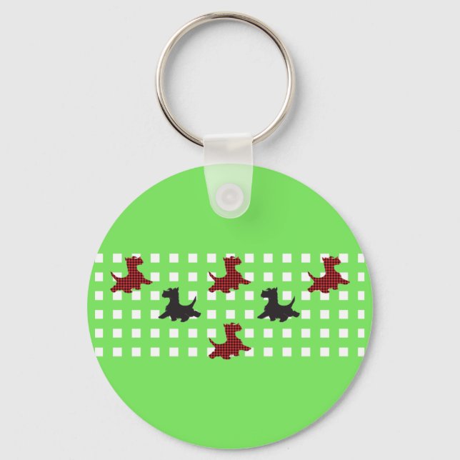 Scottie Dogs Key Ring (Front)