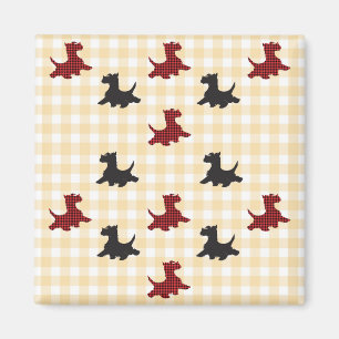 Scottie Dogs Magnet
