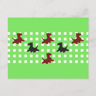 Scottie Dogs Postcard