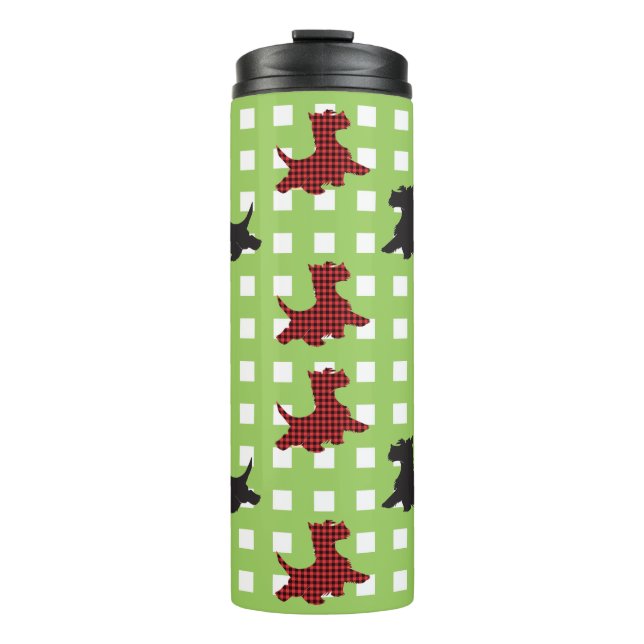 Scottie Dogs Thermal Tumbler (Front)