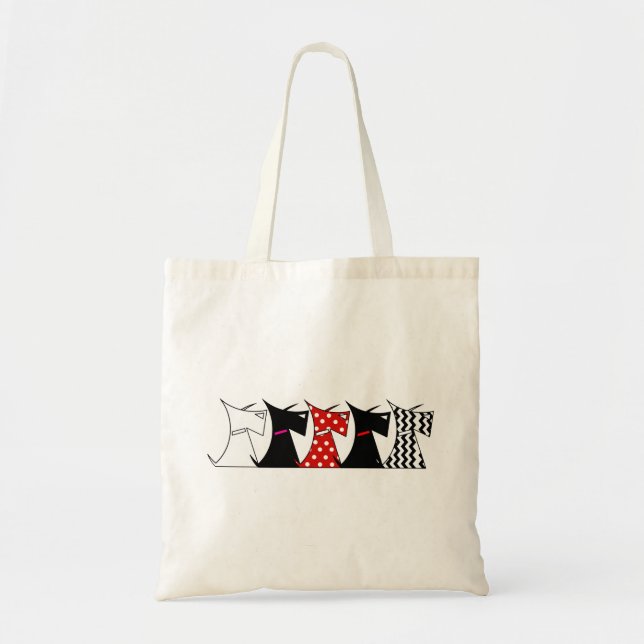 Scottie Dogs Tote Bag (Front)