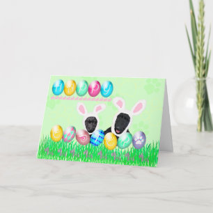 Scottie Easter Holiday Card