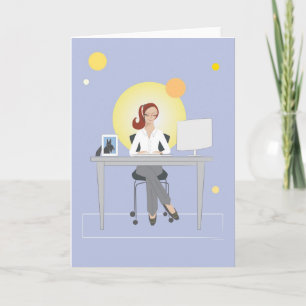 Scottie Gal Working Card