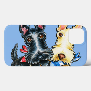 Scottie Gingham Cuties iPhone 13 Case