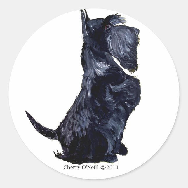 Scottie - Got Cookies? Classic Round Sticker (Front)