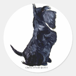 Scottie - Got Cookies? Classic Round Sticker