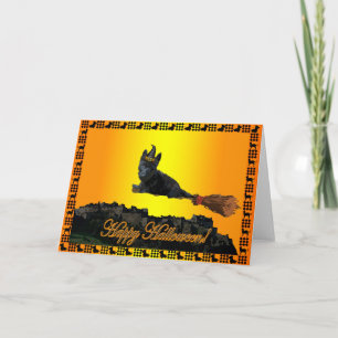 Scottie Halloween Card