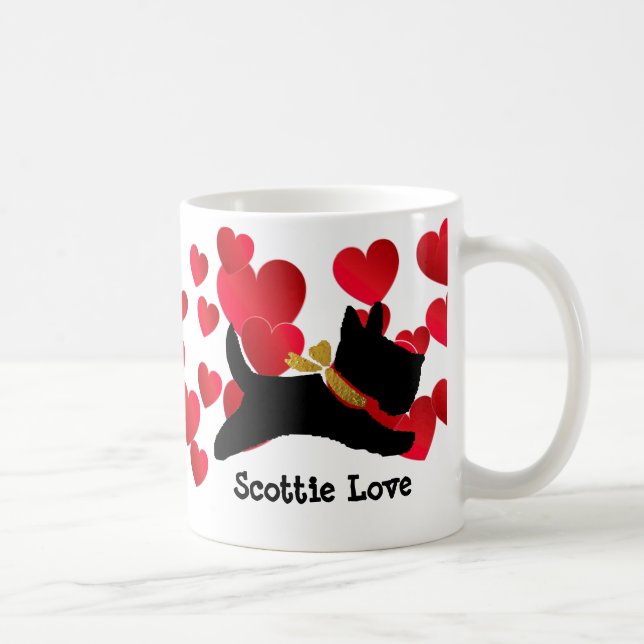 Scottie Love Coffee Mug (Right)