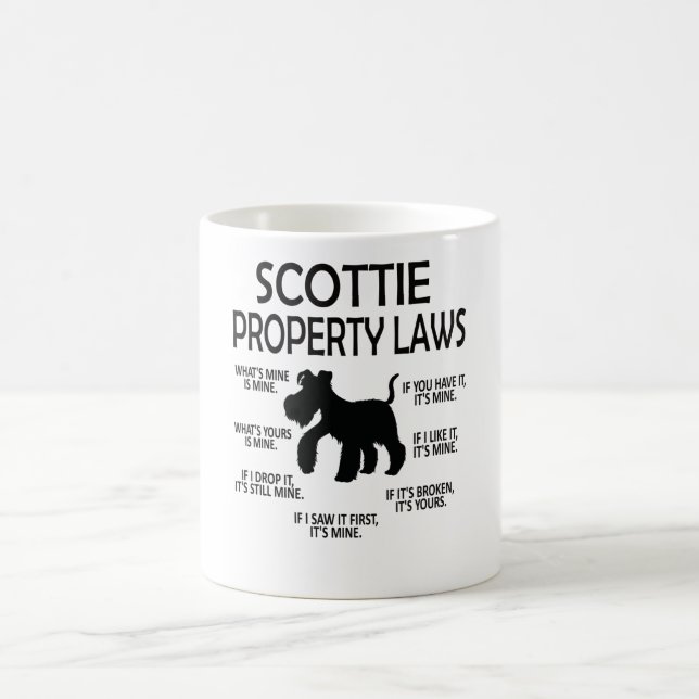Scottie Lover Scottish Terrier Owner Scottie Mum Coffee Mug (Center)
